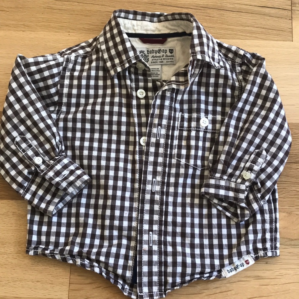 Boys Gingham Shirt